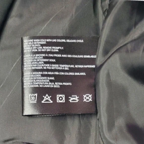 New Collection B Womens Faux-Fur Coat Polyester Black XXL - Picture 7 of 7